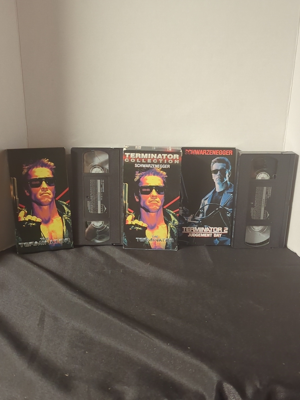 Terminator Collection 1 And 2 VHS Arnold Schwarzenegger